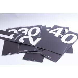Pricing Pads, Set of 9, Retail, Merchandising, Product labeling, Store supplies